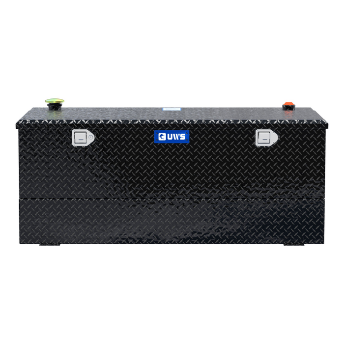 UWS Gloss Black 100-Gallon Combo Aluminum Transfer Tank Model TT-100-CB-B