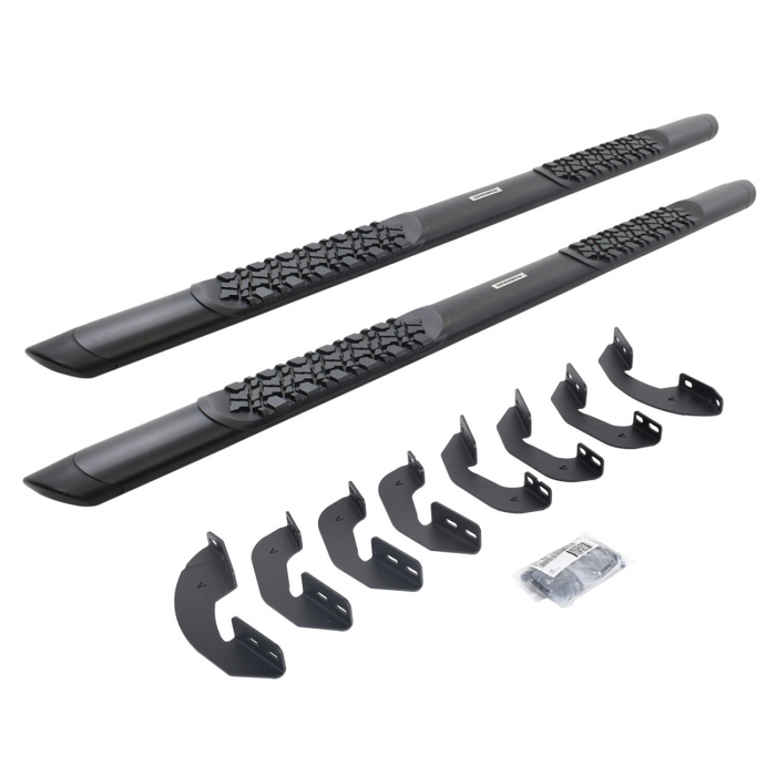 Go Rhino V-Series V3 Aluminum Step Nerf Bars with Mounting Brackets Kit Model V3443580T