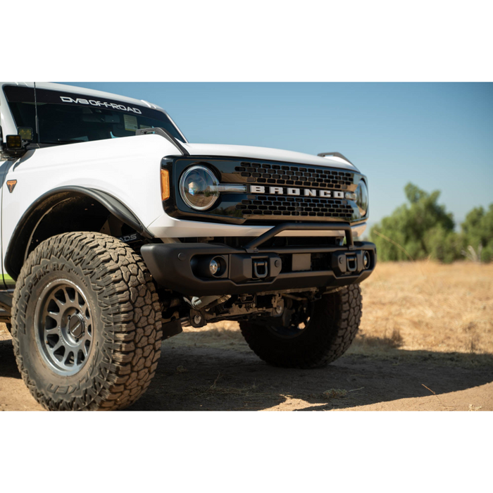 DV8 Offroad 2021-2026 Ford Bronco Capable Bull Bar Tube Model LBBR-09