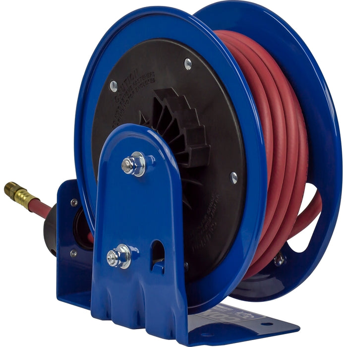 Coxreels LG Series Compact Spring Driven Hose Reel 1/4 in. x 25 ft. - Hose Included 300 PSI Model LG-LP-125