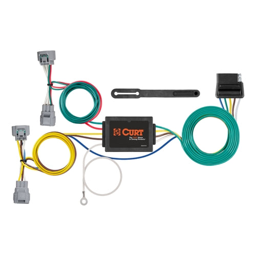 CURT Vehicle-Side Custom 5-Wire Trailer Wiring Harness, Fits Select Toyota Tacoma, Hilux, T-100 Pickup Model 56513