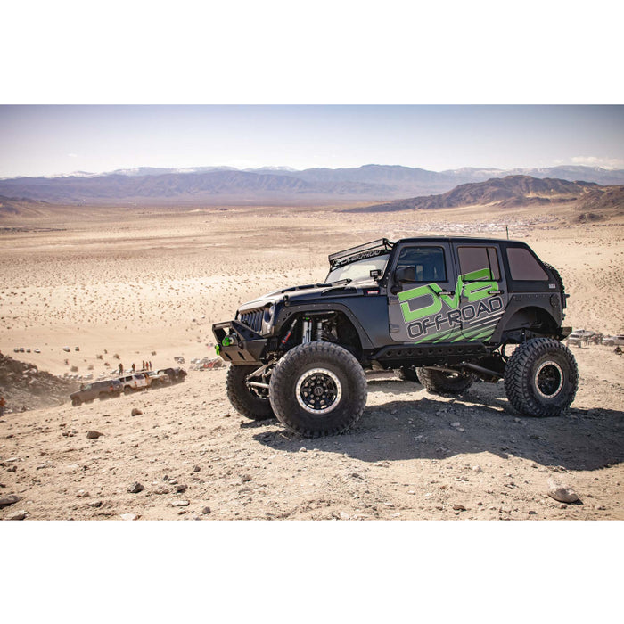 DV8 Offroad 2007-2018 Jeep Wrangler Heat Dispersion Hood Model HDMB07-02