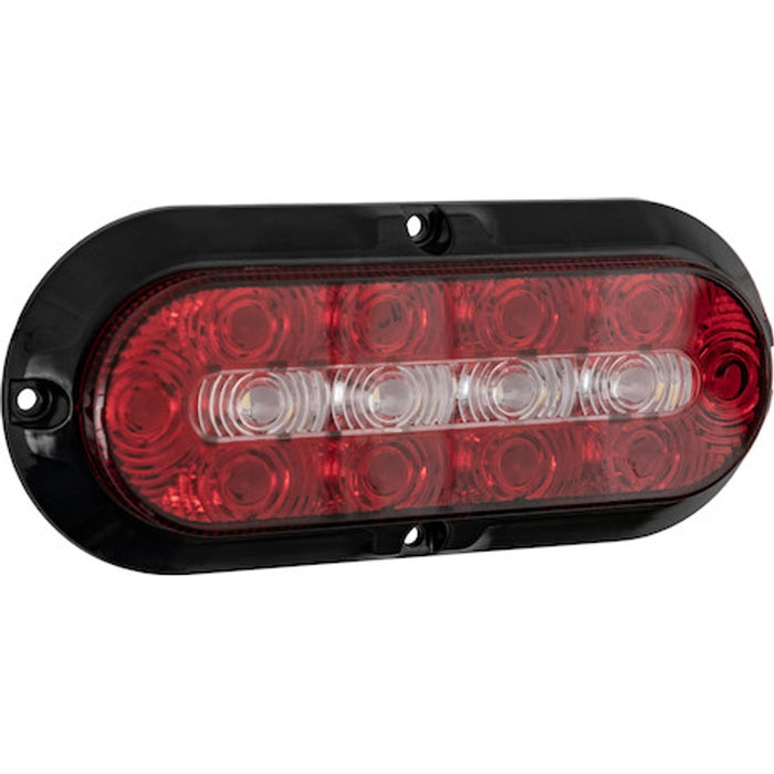 Buyers Products 6 Inch 14-LED Red Oval Stop/Turn/Tail Surface Mount Light Kit Model 5626133
