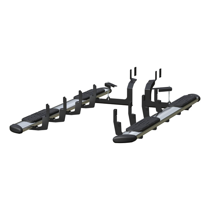 Luverne Regal 7 Polished Stainless 93" Oval W2W Steps Select Silverado Sierra HD Model 477093-401449