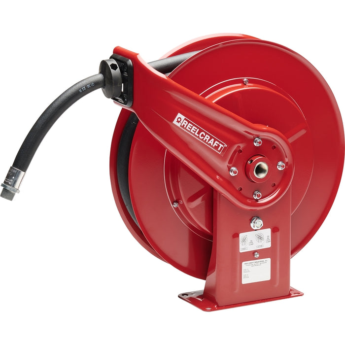 ReelCraft Series F7000 3/4 in. x 25 ft. Premium Duty Spring Retractable Hose Reel - 50 PSI Fuel Model F7925OLP