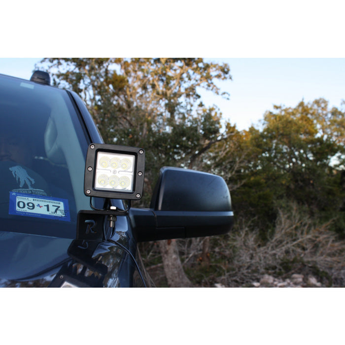 Rago Fabrication 2007-2013 2nd Gen Toyota Tundra Ditch Light Mounts Model R0713TTUNDIT