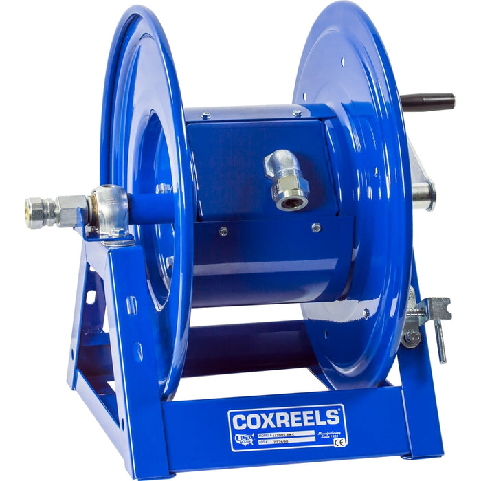 Coxreels 1125PCL Series Hand Crank Cord Reel 12 AWG x 250 ft. - No Cord 600V 45 Amps Model 1125PCL-8M-C