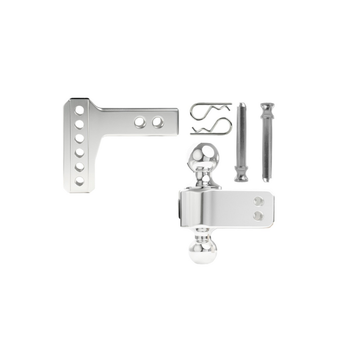 BulletProof Hitches 2.0" Aluminum Medium Duty 2" Drop/Rise Hitch Model AL202