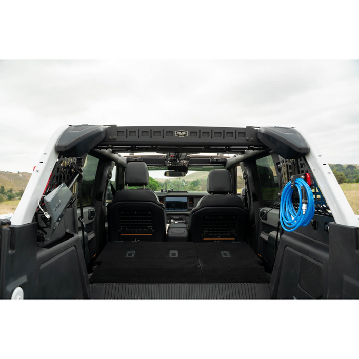 DV8 Offroad 2021-2026 Ford Bronco 4-Door HardTop Only Pocketed Rear Window Molle Panels Model MPBR-08
