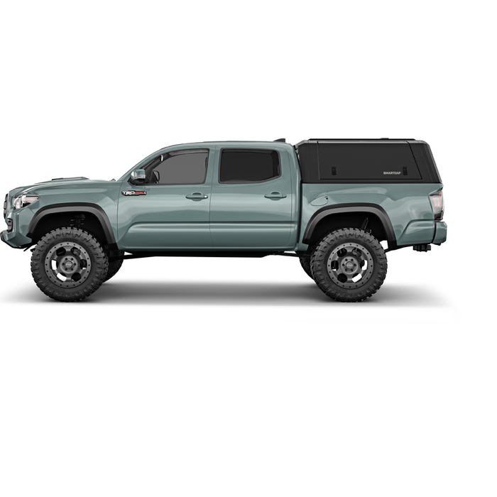 SmartCap Matte Black Truck Bed Cap EVOa Adventure Series w/ Vertical Locks Model EA1316-MB