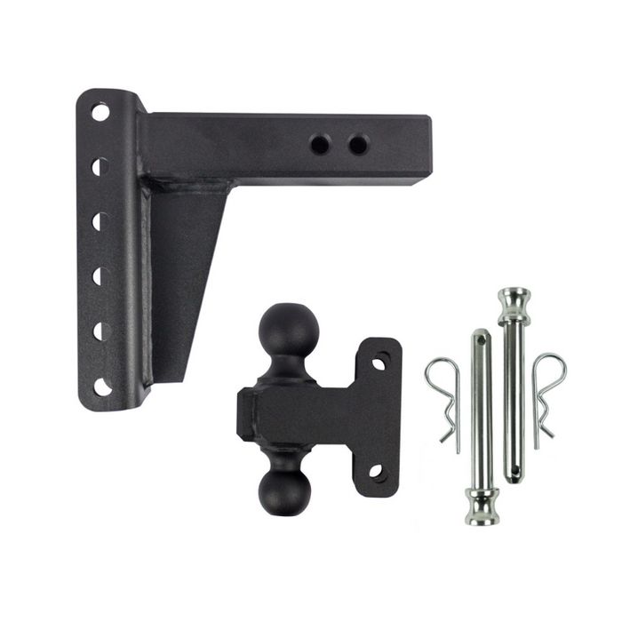 BulletProof Hitches 2.5" Shank Heavy Duty 6" Drop/Rise Hitch Model HD256