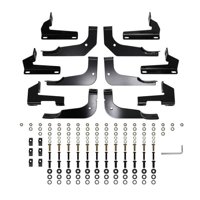 Westin PRO TRAXX 5 Oval Step Nerf Bars Black Steel Model 21-54165