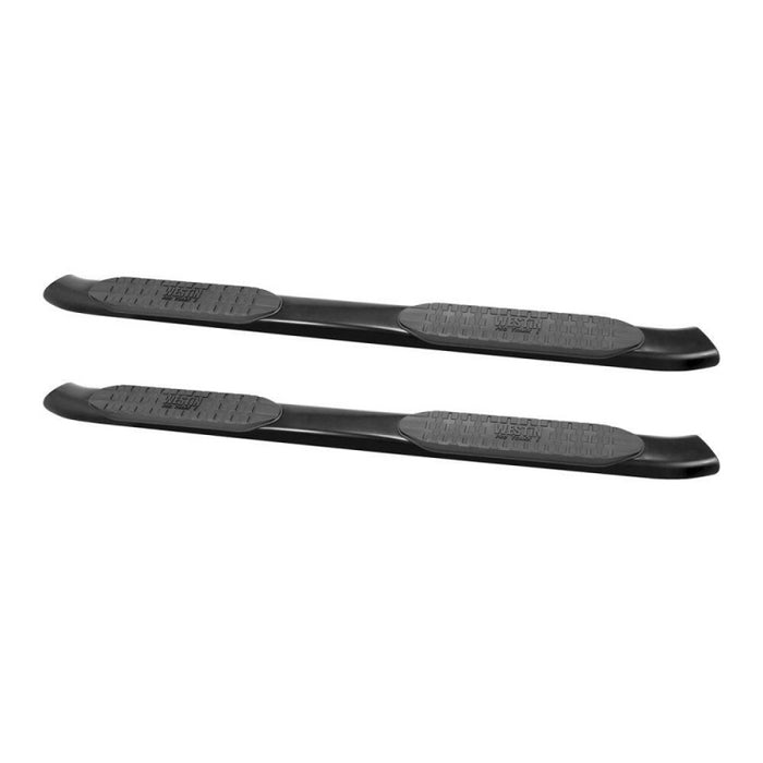 Westin PRO TRAXX 5 Oval Step Nerf Bars Black Steel Model 21-54085