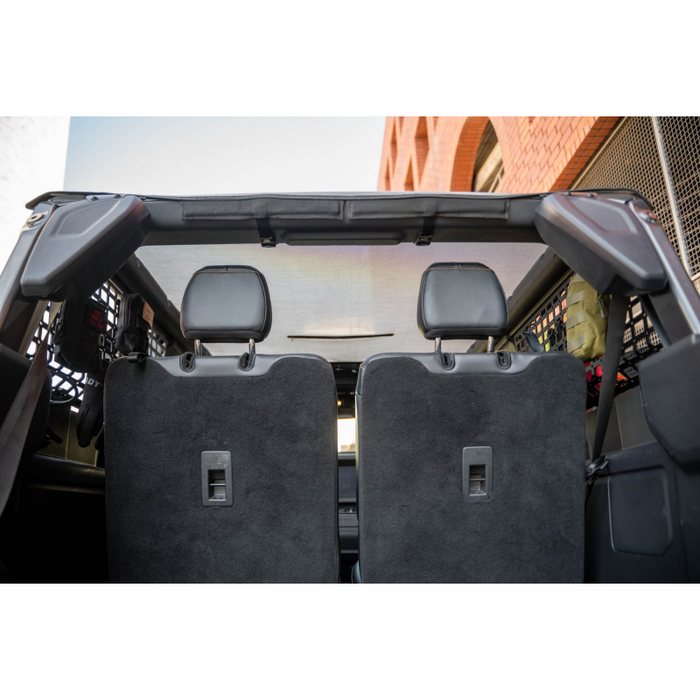 DV8 Offroad 2021-2025 Ford Bronco Rear Window Molle Panels Model MPBR-12