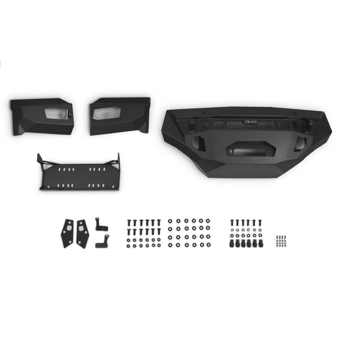 DV8 Offroad 2019-2021 Chevrolet Silverado Spec Series Front Bumper Model FBCS1-07