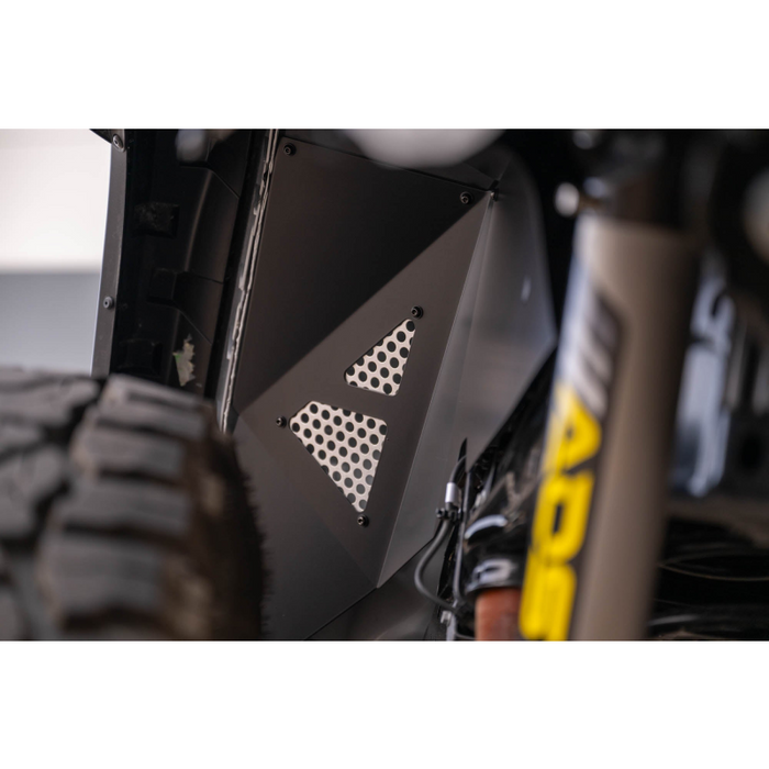 DV8 Offroad 2018-2024 Jeep Wrangler JL JLU Rear Inner Fenders Model INFEND-06RB
