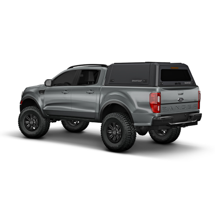 SmartCap Matte Black Truck Bed Cap EVOa Adventure Series w/ Vertical Locks Model EA1312-MB