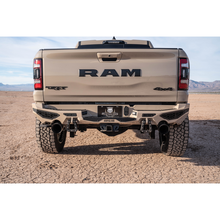 Bodyguard Freedom Rear Sensor Cutouts Dual Exhaust Texture Black Powder Coat Model MGR21LYT