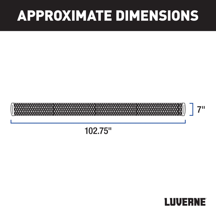 Luverne Grip Step 102" W2W Boards for Select Ford Lightning Model 415102-401536