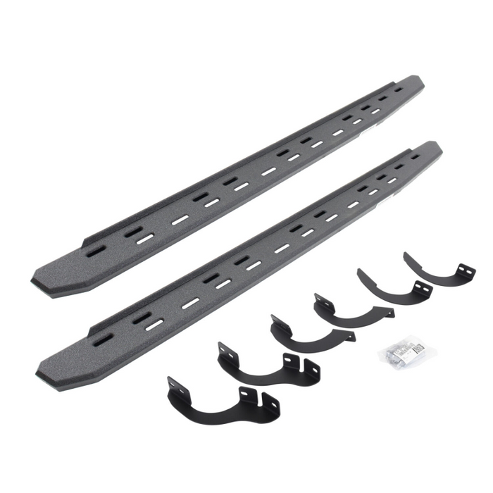 Go Rhino RB30 Slim Line Running Boards with Mounting Bracket Kit Model 69642568ST