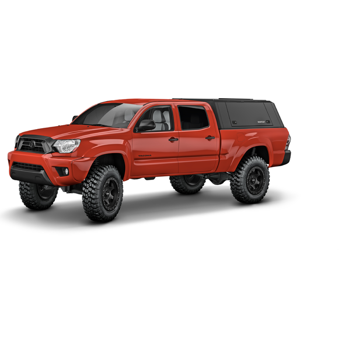 SmartCap Matte Black Truck Bed Cap EVOa Adventure Series w/ Horizontal Locks Model EA1319-MB