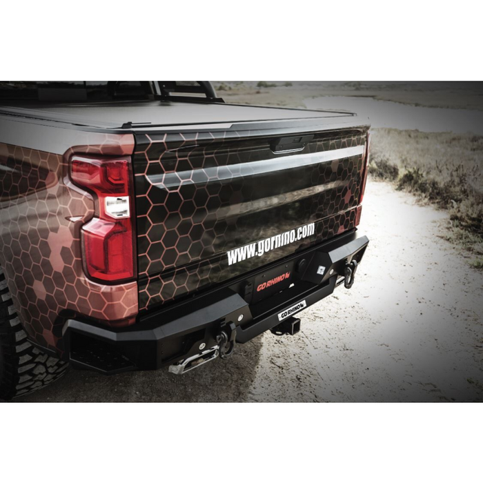 Go Rhino BR20.5 Rear Bumper for Chevrolet Silverado GMC Sierra 1500 Model 28176T