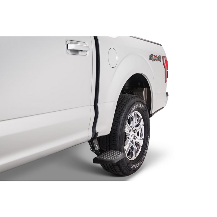 AMP Research Bedstep®2 Flip Down Side Bumper Bed Step Model 75412-01A