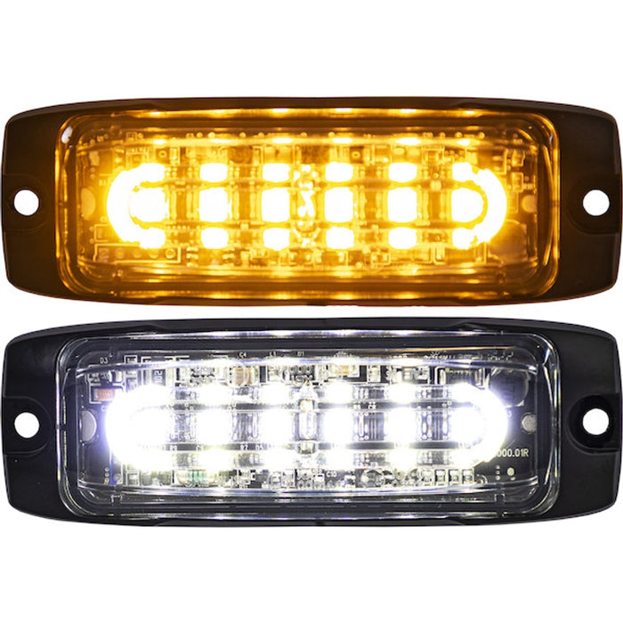 Buyers Products 4 Inch Amber Ultra Thin Wide Angle Strobe Light Model 8890600