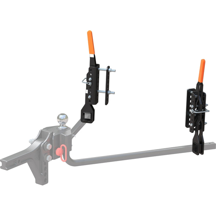 CURT Replacement TruTrack Trailer-Mounted Weight Distribution Hitch Adjustable Support Brackets with Handles Model 19298