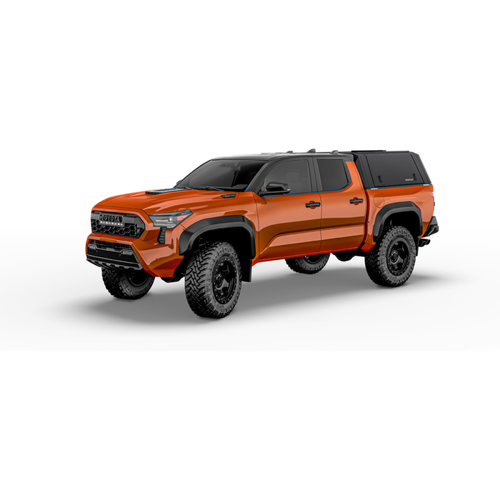 SmartCap Matte Black Truck Bed Cap EVOa Adventure Series w/ Vertical Locks Model EA1312-MB