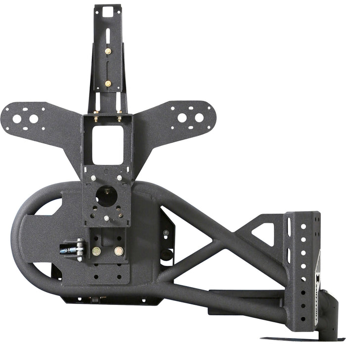 Smittybilt XRC Gen 2 Bolt-On Tire Carrier - Textured Black (07-18 JK/JKU) Model 76857