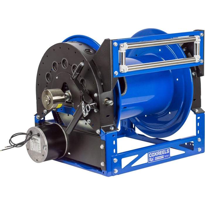 Coxreels 1600 Series 12V DC Motorized Hybrid Frame Hose Reel 1-1/2 in. x 35 ft. - No Hose Model 1680-1120-ED
