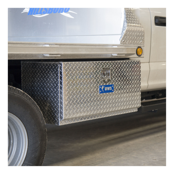 UWS Bright Aluminum 36" Single-Door Underbody Tool Box Model TBUB-36
