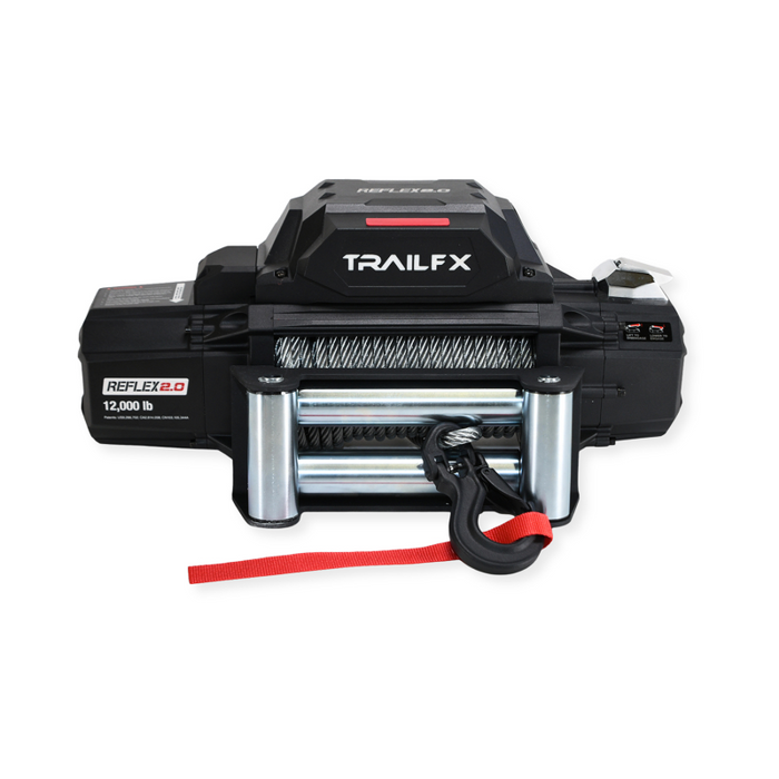 TrailFX REFLEX 2.0 Winch 12000LB Steel Cable Model WR212B