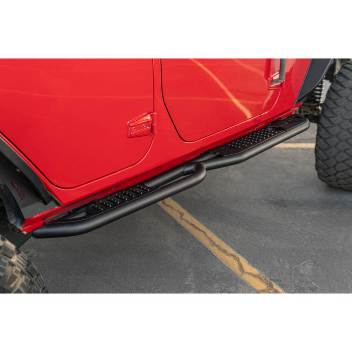 DV8 Offroad 4-Door OE Plus Running Boards Model SRJK-08