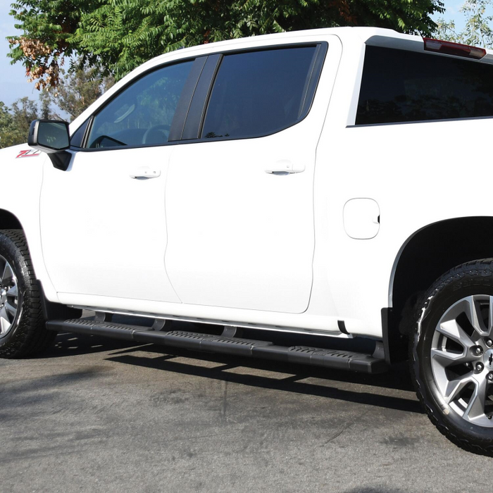 Westin R5 M-Series Wheel to Wheel Step Nerf Bars 5 in. Black Steel Model 28-534685