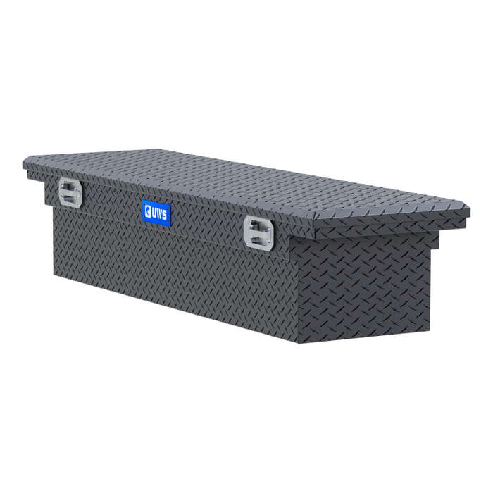 UWS 69" Truck Tool  Box - Low Profile, Pull Handles Model TBS-69-LP-PH-MB