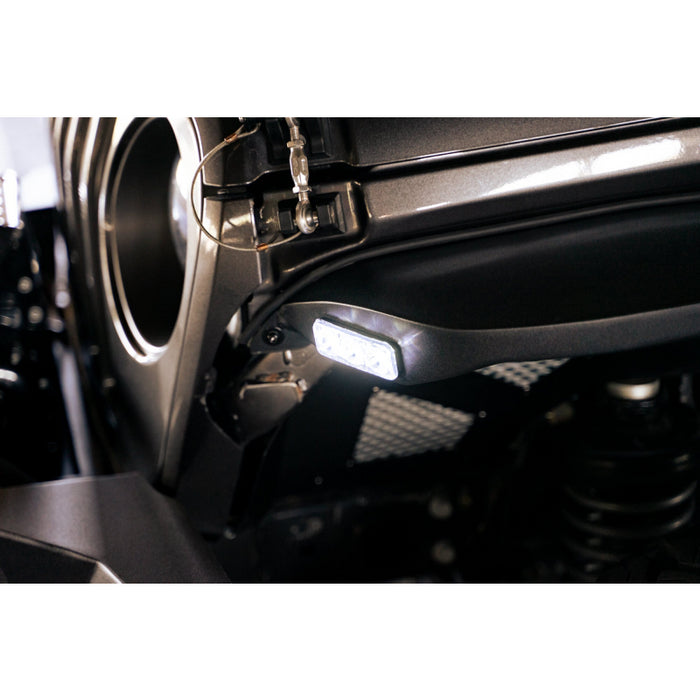 DV8 Offroad 2018-2025 Jeep Wrangler JL JLU Slim Fender Flares Model FDJL-07