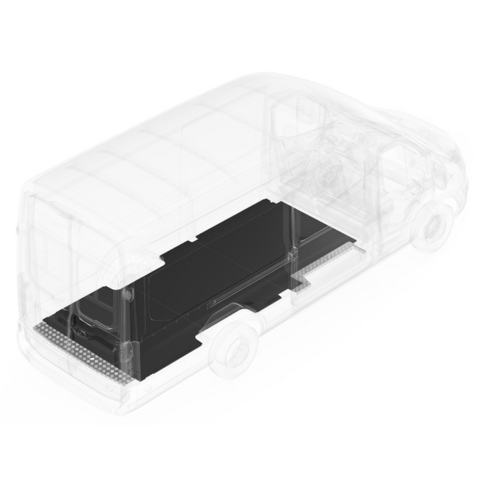 LEGEND StabiliGrip Kit With Sills Rear AC Ford Transit 148" Extended Wheelbase Cargo Van 3 Pc - Single Side Door Model 751-135-6441.A