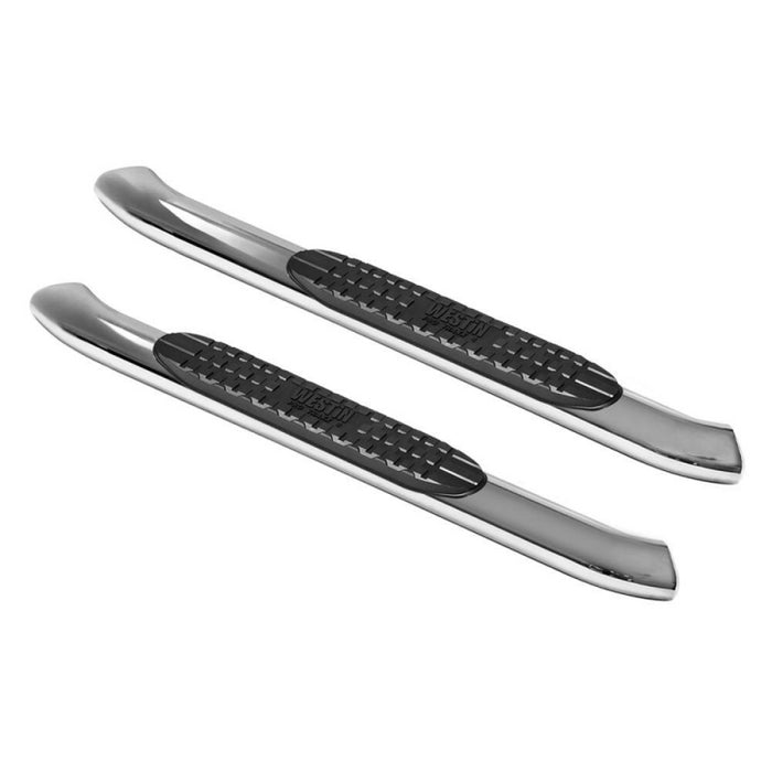 Westin PRO TRAXX 4 Oval Step Nerf Bars Polished Stainless Steel Model 21-24050