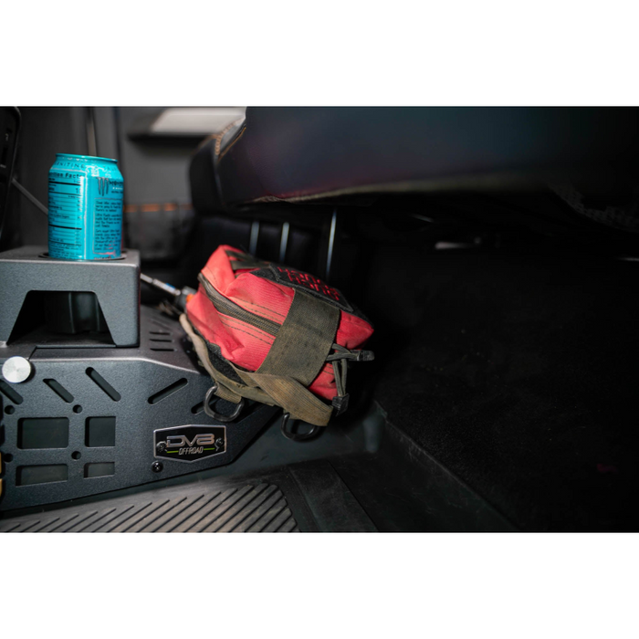 DV8 Offroad 2021-2025 Ford Bronco 4-Door Rear Seat Cup Holder And Molle Panels Model MPBR-07