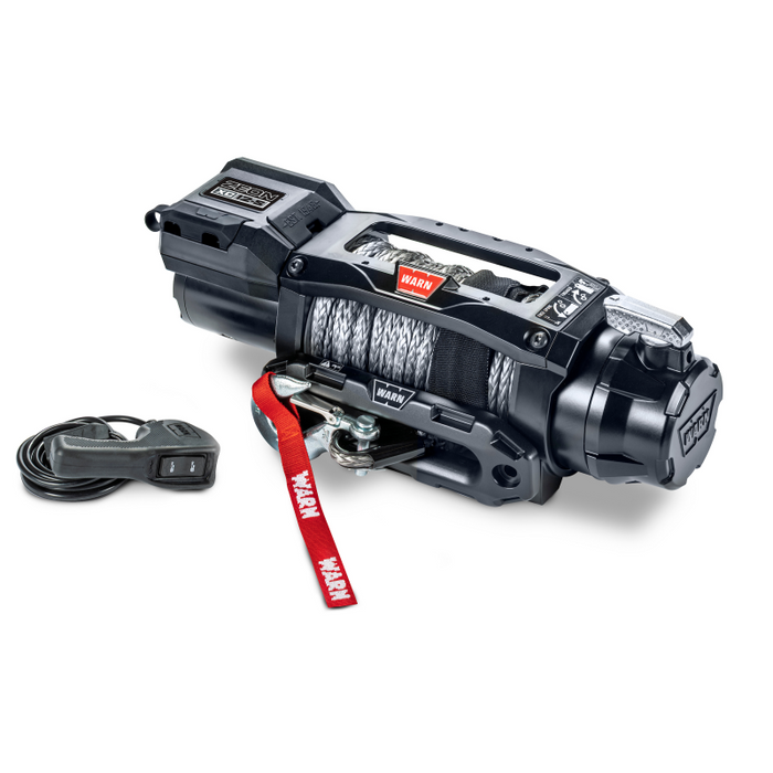 Warn Xeon XC 12-S Winch Pull Capacity 12000 Pounds 3/8 Inch X 80 Ft Of Spydura Synthetic Rope Model 110512