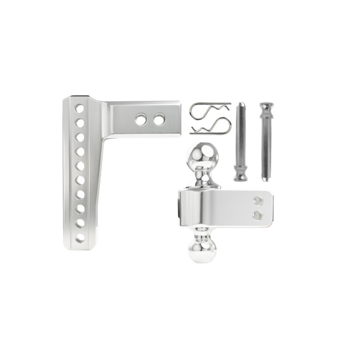 BulletProof Hitches 2.5" Aluminum Medium Duty 6" Drop/Rise Hitch Model AL256