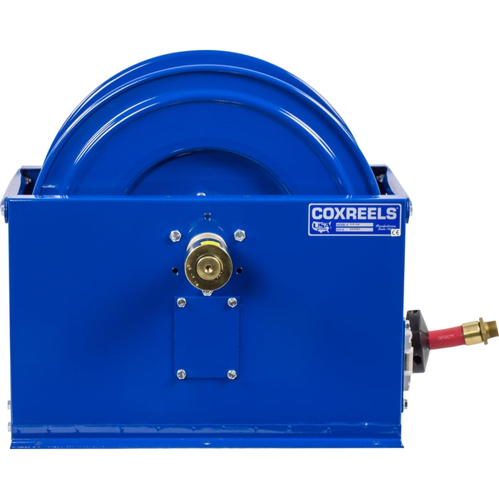 Coxreels SP-Fuel Series Box-Frame Spring Driven Fuel Hose Reel 1 in. x 50 ft. 300 PSI Model SLPF-650