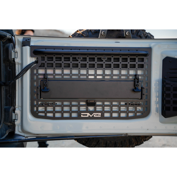 DV8 Offroad 2021-2025 Ford Bronco Tailgate Molle Panel Model MPBR-02