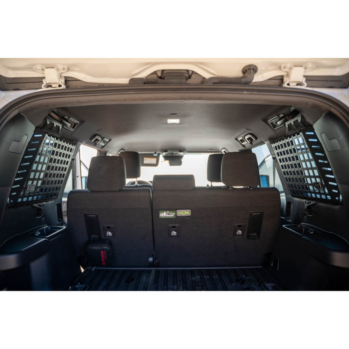 DV8 Offroad 2024-2025 Toyota Land Cruiser Lexus GX550 Rear Window Pocket Molle Panels Model MPT4-01