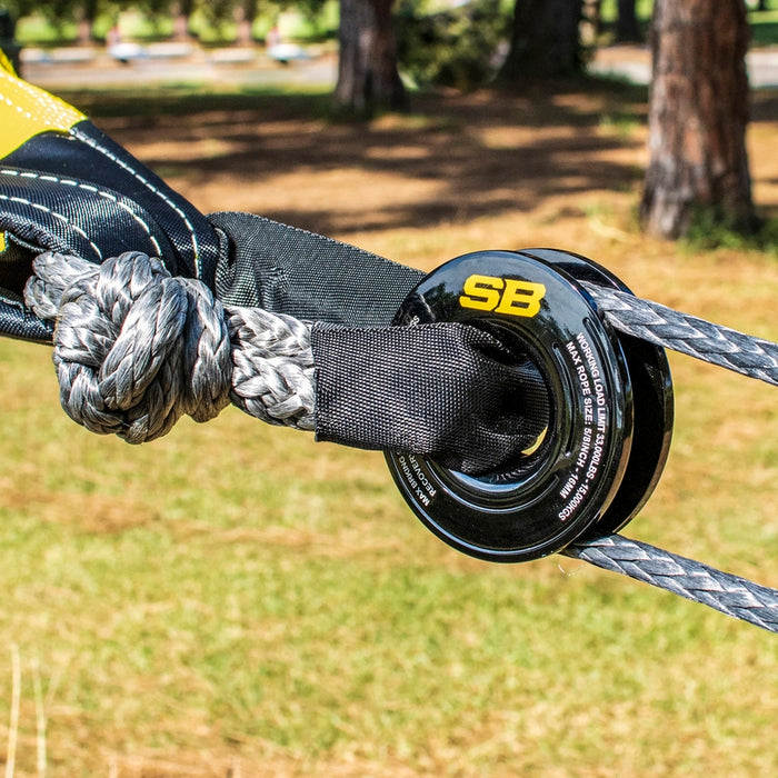 Smittybilt Soft Shackle w/ Recovery Ring - 33K Rating Model 2738
