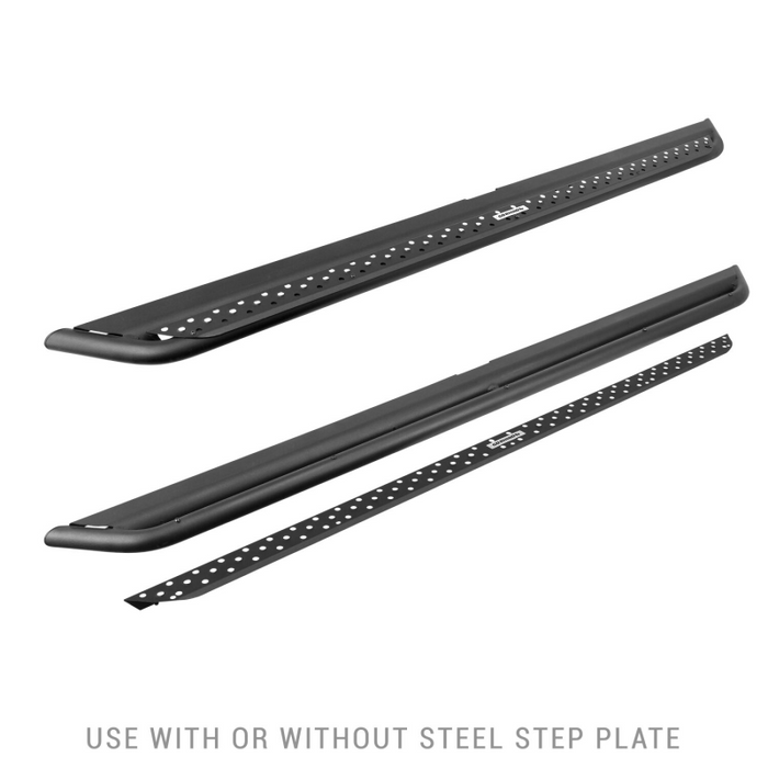 Go Rhino Dominator Xtreme DSS Running boards with Rocker Panel Mounting Bracket Kit Model DSS4043T