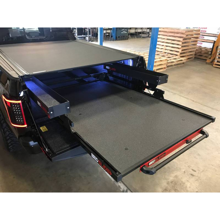 Bedslide BedBin Black Side Kix 7 Inch x 44 Inch 2 piece Bin Kit Model BSA-SKB