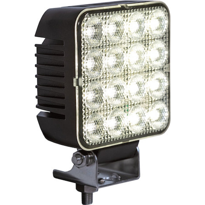 Buyers Products 4.5 Inch Square LED Combination Flood/Strobe Light Model 1492230